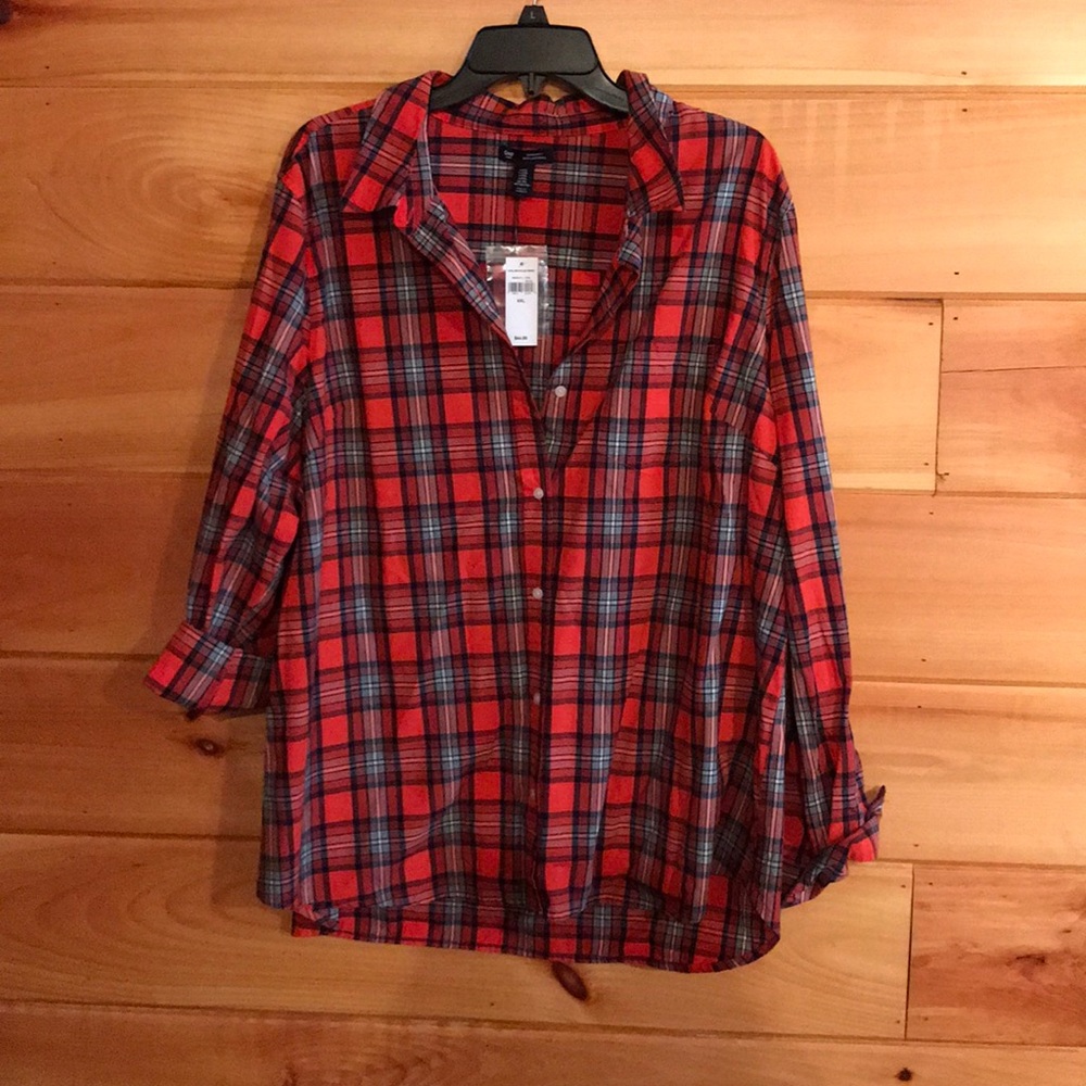 NWT Gap button up shirt size XXL